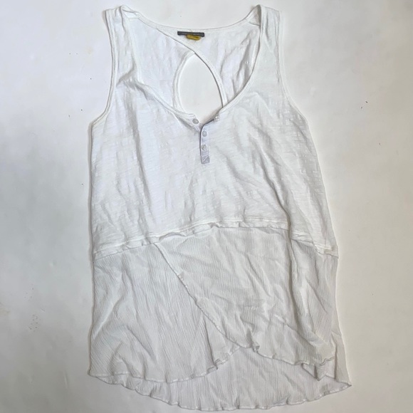 Anthro. Little Yellow Button Signe Henley Tank - Picture 12 of 15